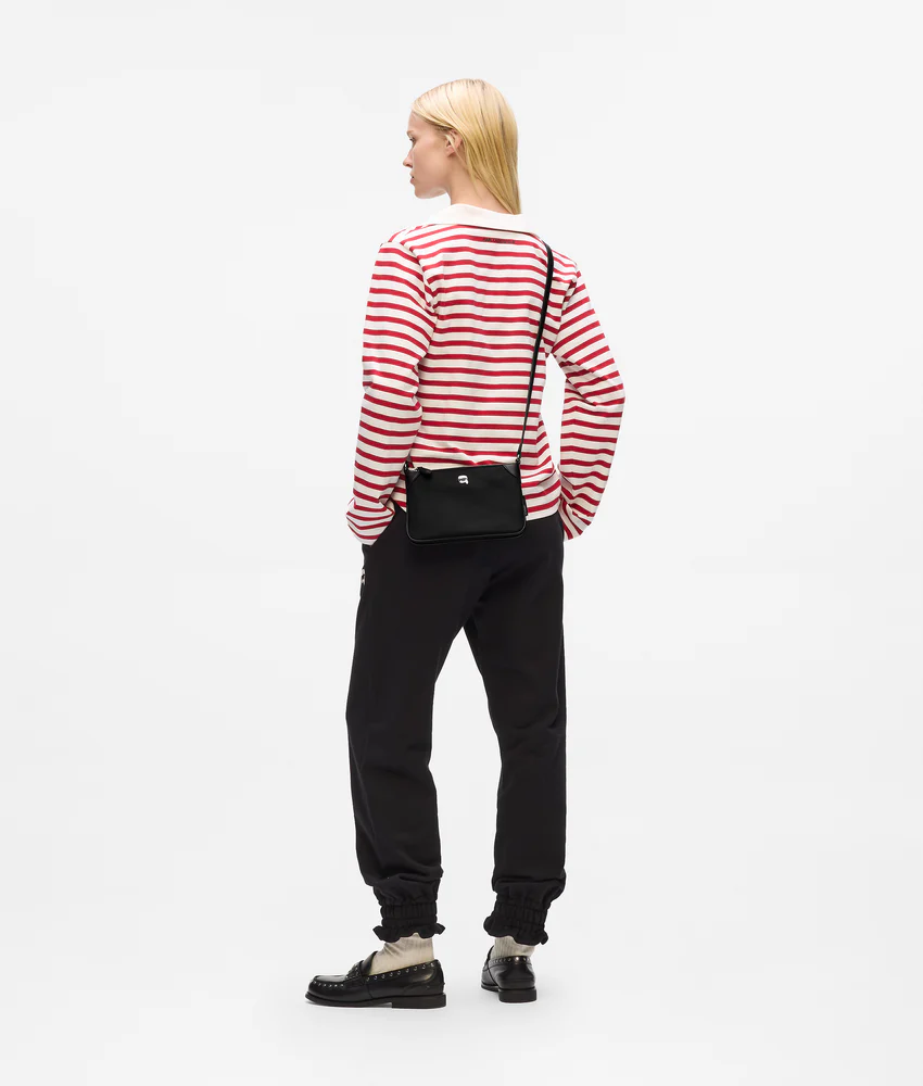 Ikon Nylon crossbody pouch