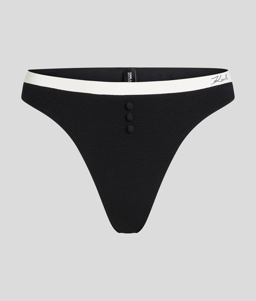 MONOCHROME BIKINI BOTTOMS
