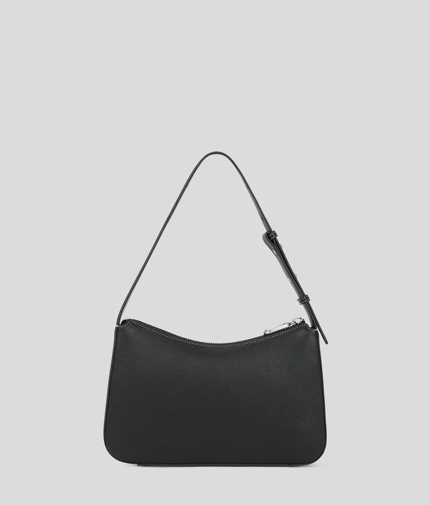 METAL LOGO SHOULDER BAG