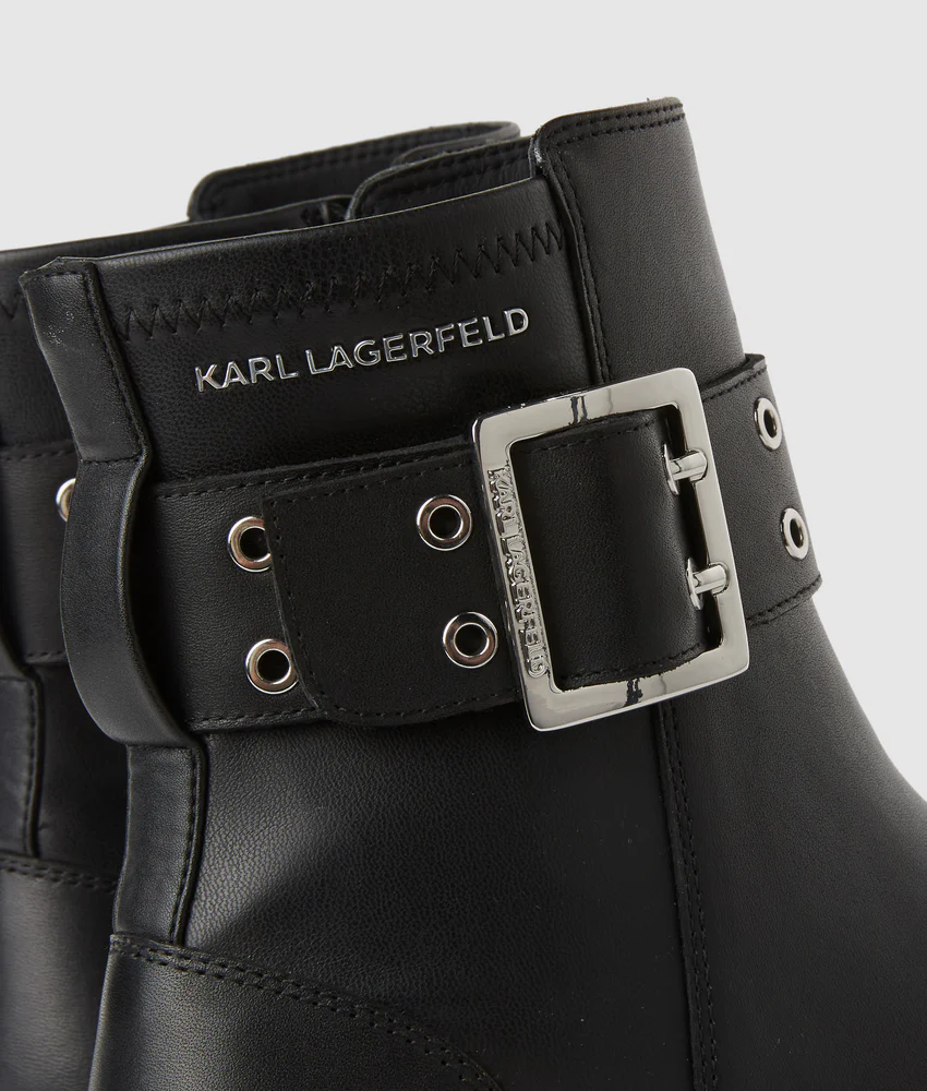 Kreeper mid-calf wedge boots