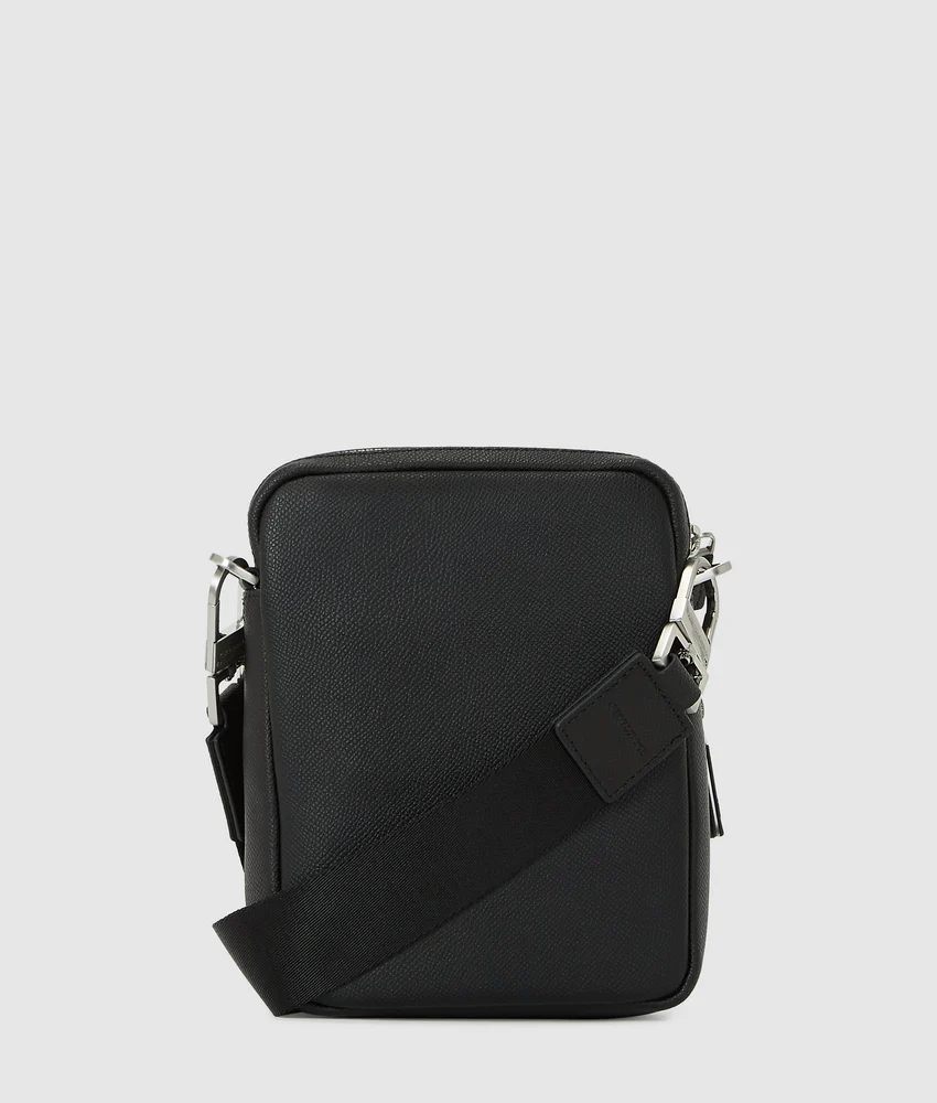 K/Monogram leather crossbody bag