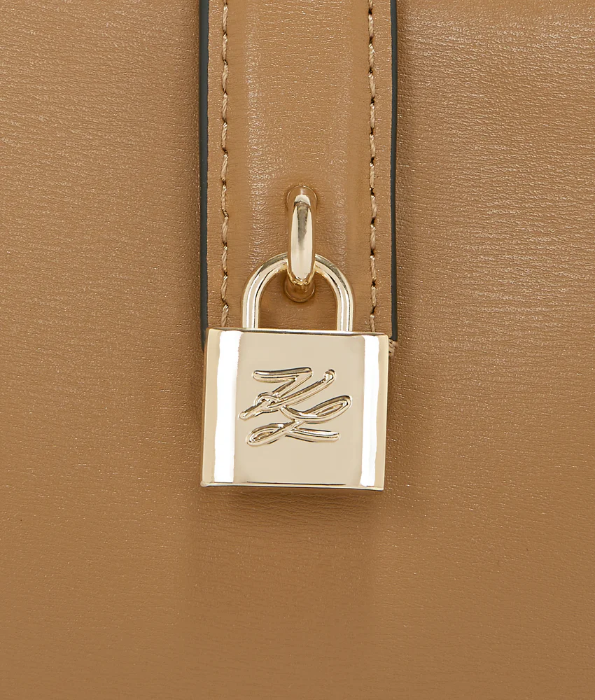 K/AUTOGRAPH PADLOCK SHOULDER POUCH