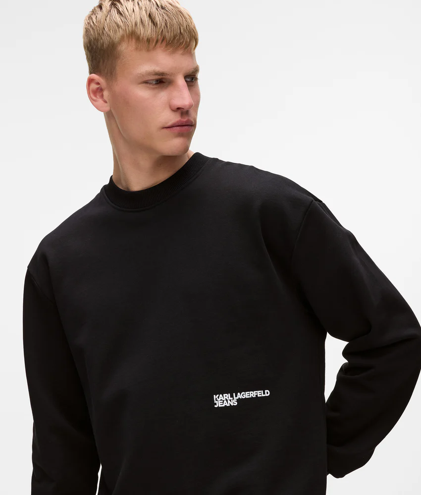 Relaxed Karl quote sweatshirt