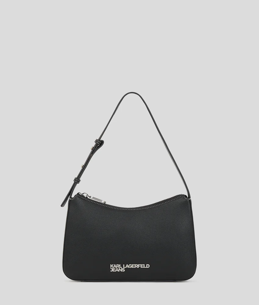 METAL LOGO SHOULDER BAG