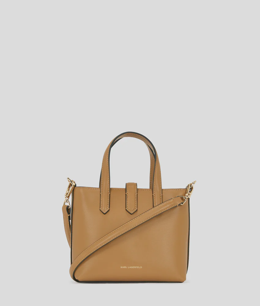 K/AUTOGRAPH PADLOCK MINI TOTE BAG