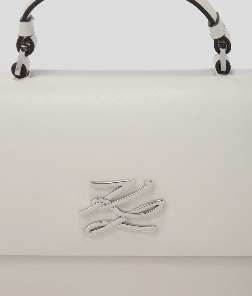 K/AUTOGRAPH TOP-HANDLE CROSSBODY BAG