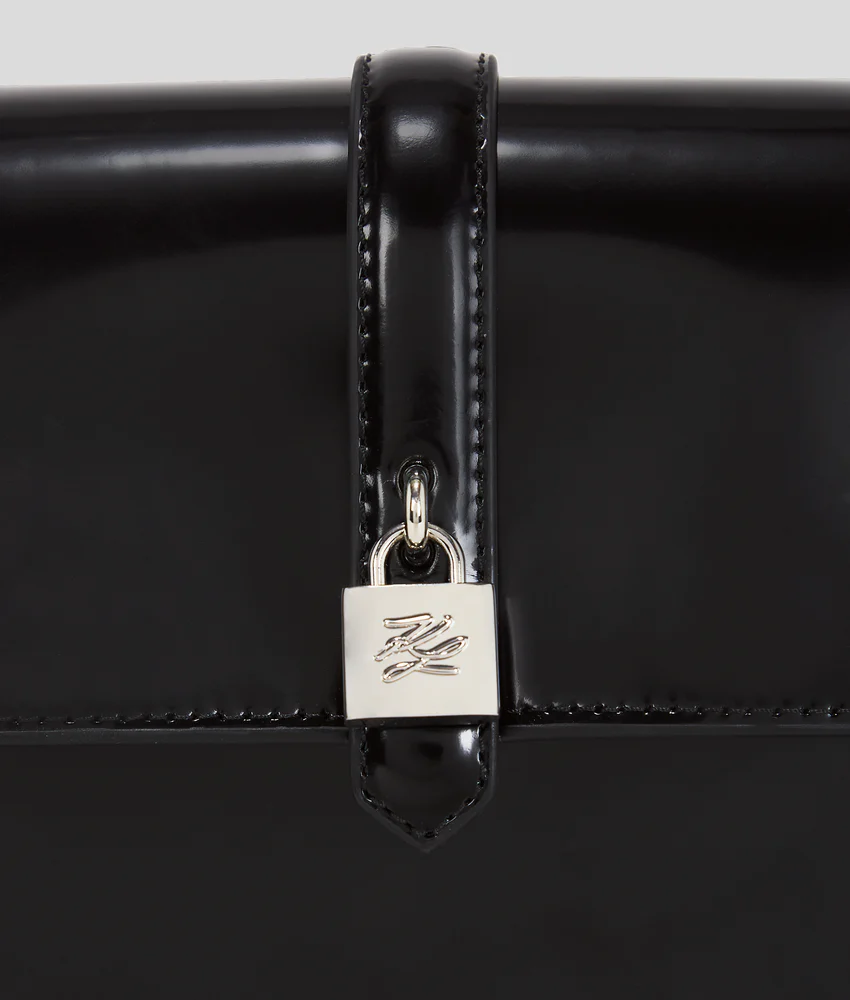 K/AUTOGRAPH PADLOCK SHOULDER BAG