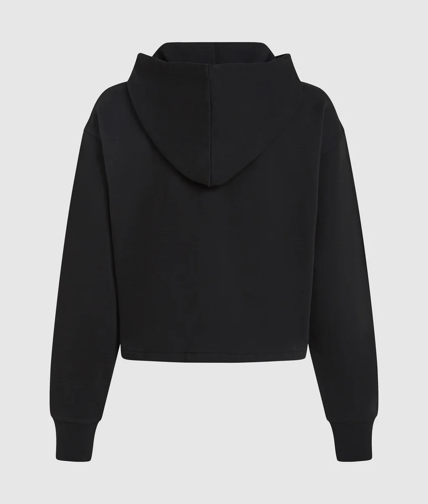 Studded monogram hoodie