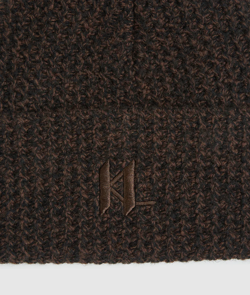 K/Monogram beanie