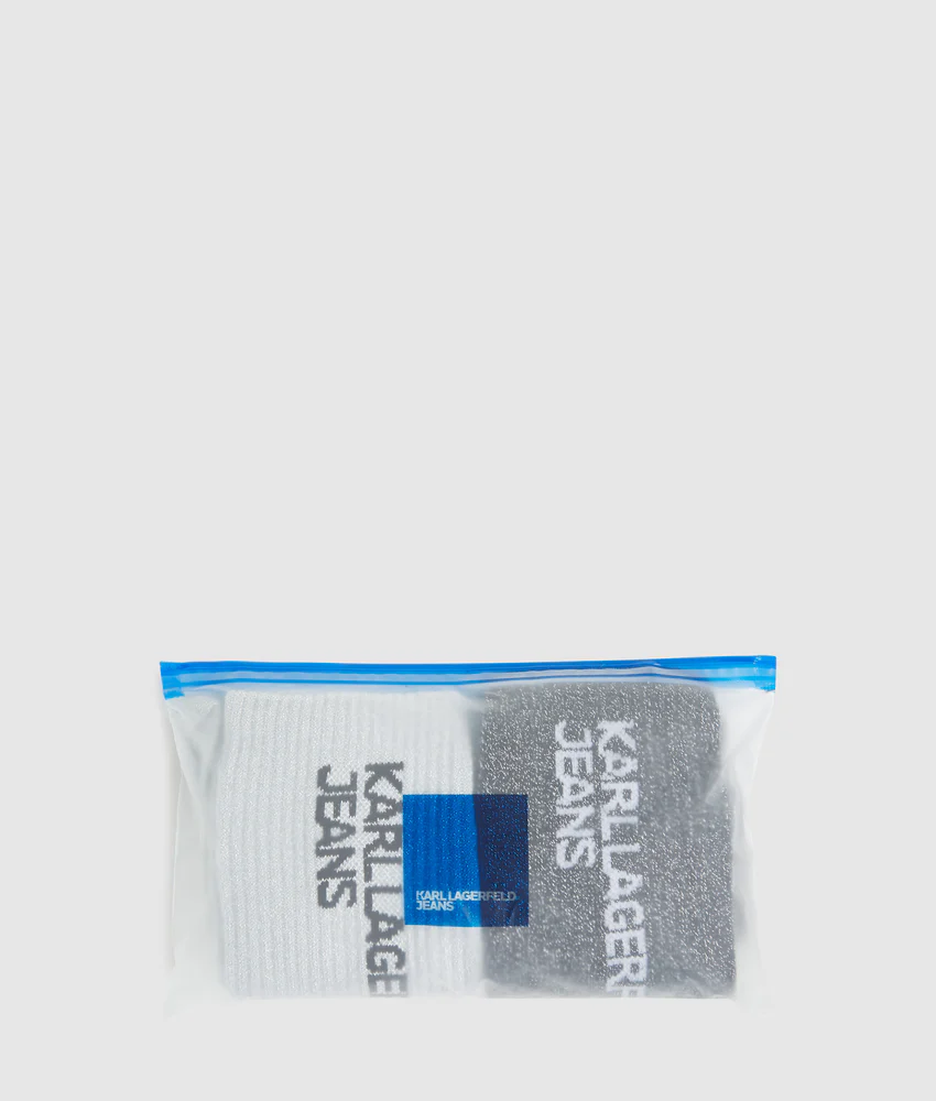 METALLIC SOCKS - 2-PACK