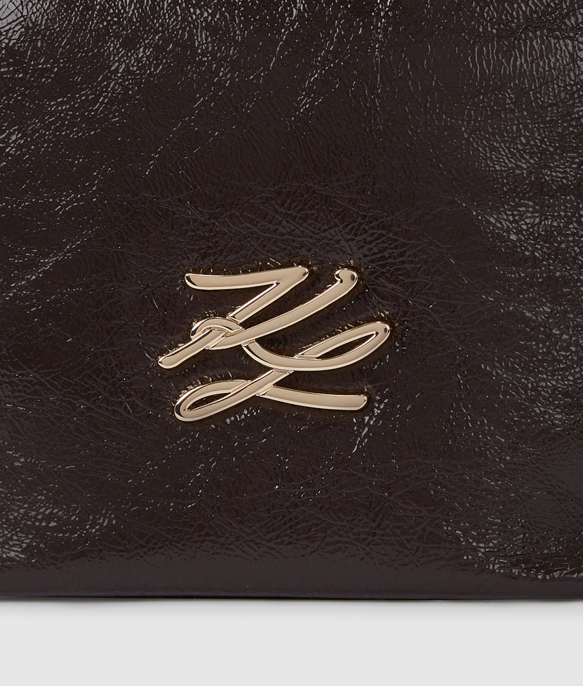 K/Autograph small glossy bucket bag