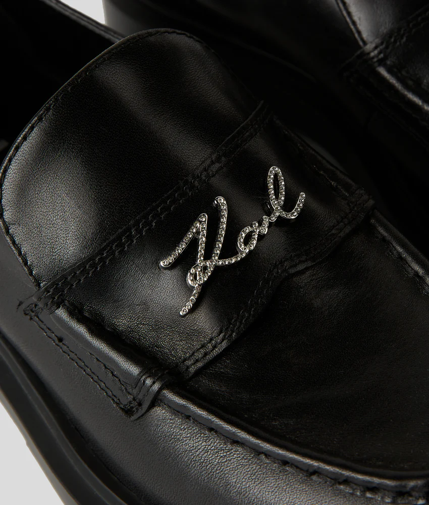 MACIE SIGNIA RHINESTONE LOAFERS