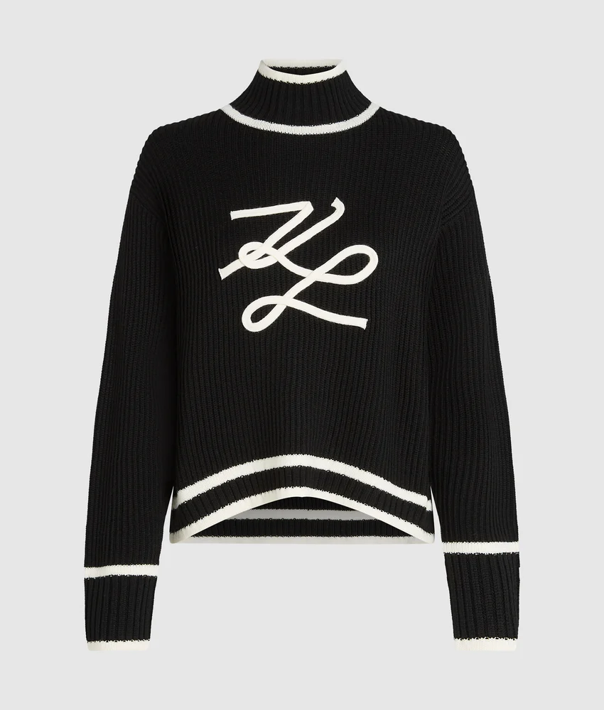 Turtleneck Autograph sweater