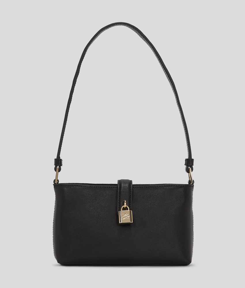K/AUTOGRAPH PADLOCK SHOULDER POUCH