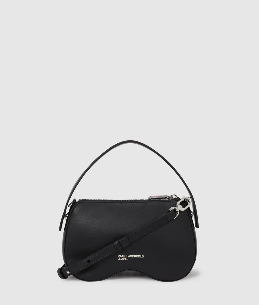 Sunglasses studded top handle bag