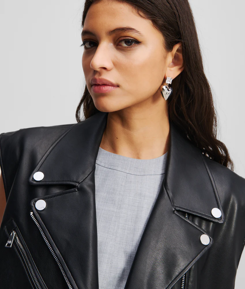 K/ROCK HEART EARRINGS