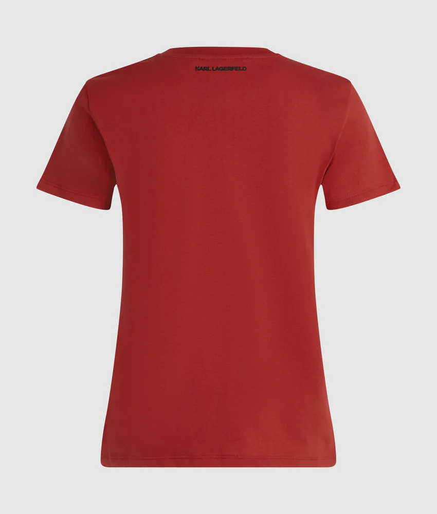 IKON KARL & CHOUPETTE RHINESTONE T-SHIRT