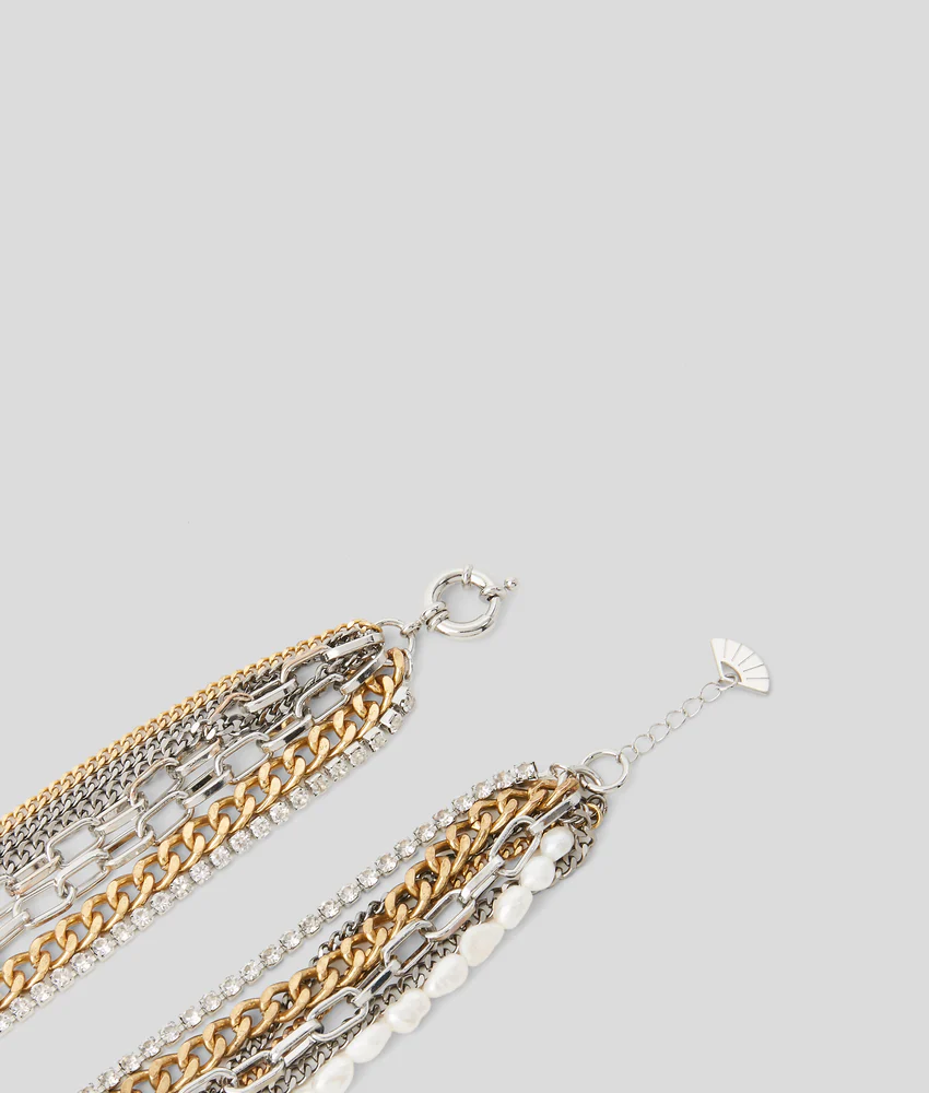 K/ROCK MULTI-CHAIN NECKLACE