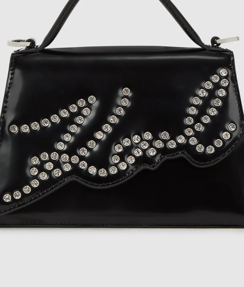 K/Signature small studded crossbody bag