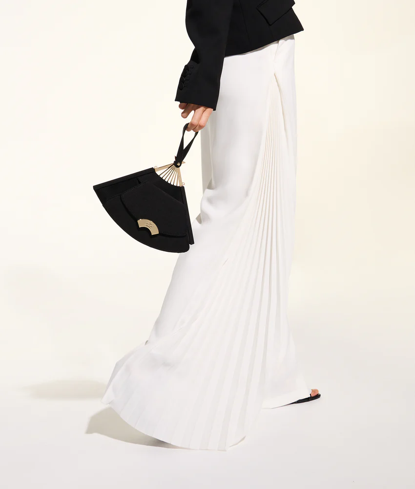 KL STUDIO FAN CLUTCH BAG