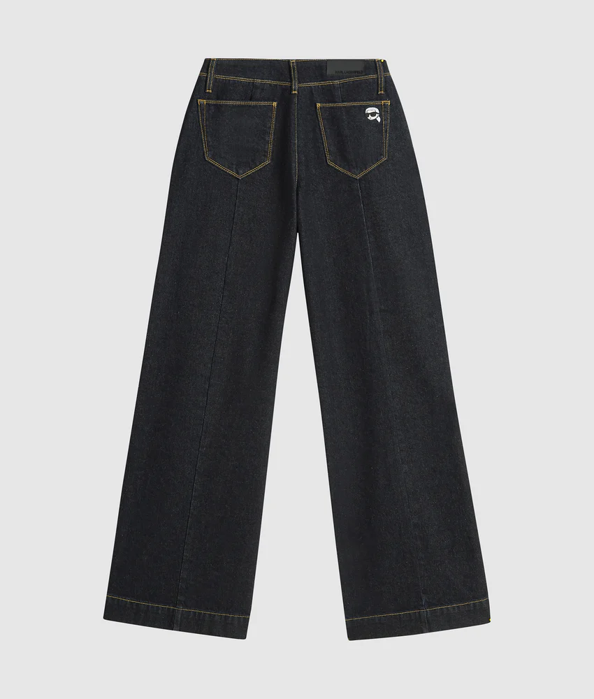Ikon wide leg jeans