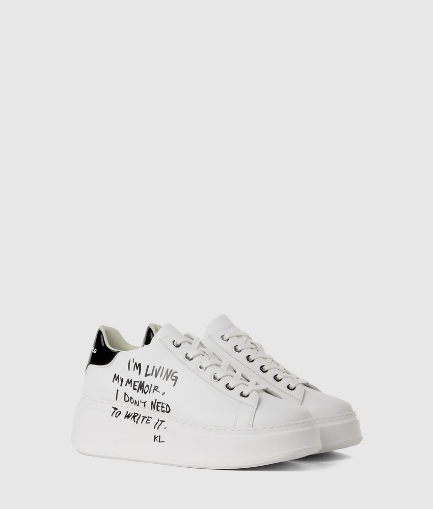 Anakapri Karl quote sneakers