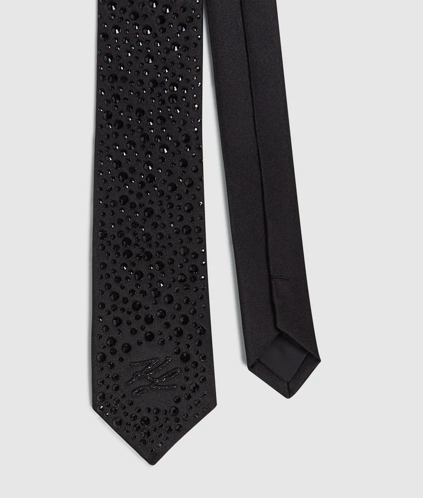 K/Autograph rhinestone tie