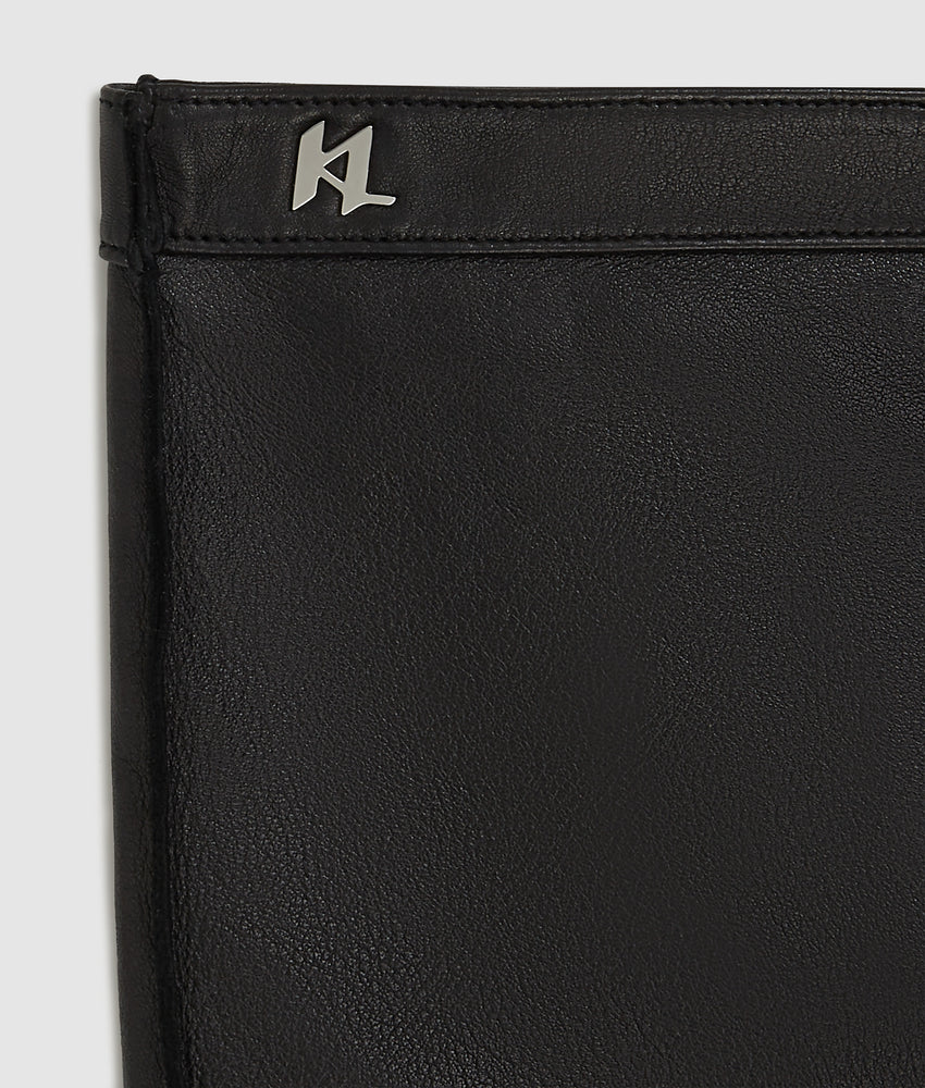 K/Monogram leather gloves