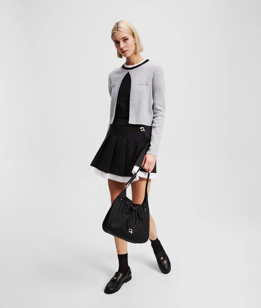 IKON PLEATED MINI SKIRT