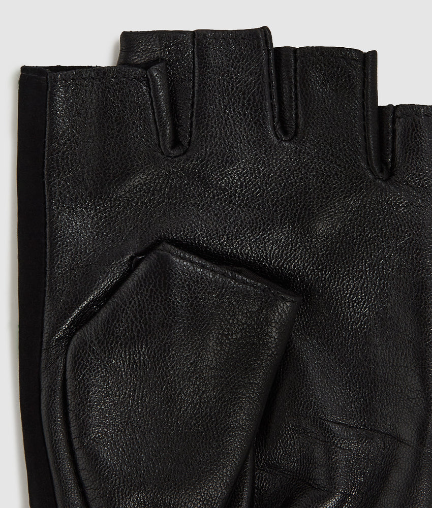 K/Autograph rhinestone fingerless gloves