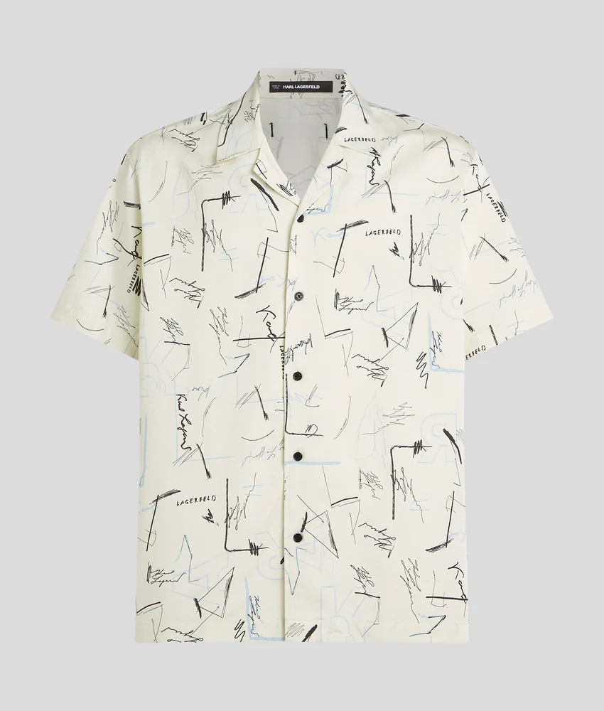 ALL-OVER-PRINT BOWLING SHIRT