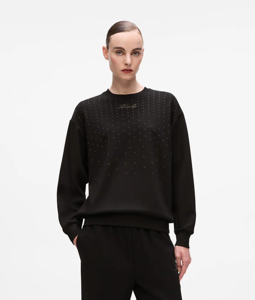 Rhinestone sweatshirt