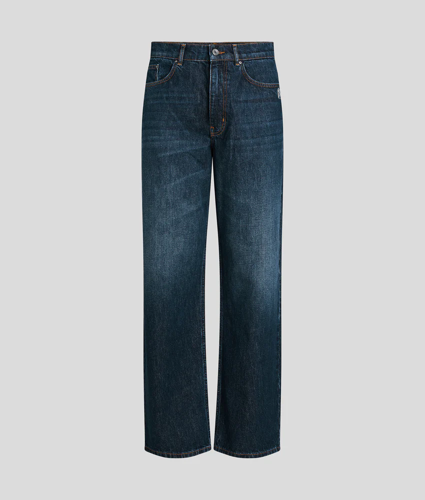 MONOGRAM STRAIGHT JEANS
