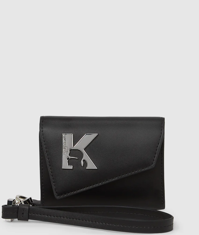 Geo leather cardholder