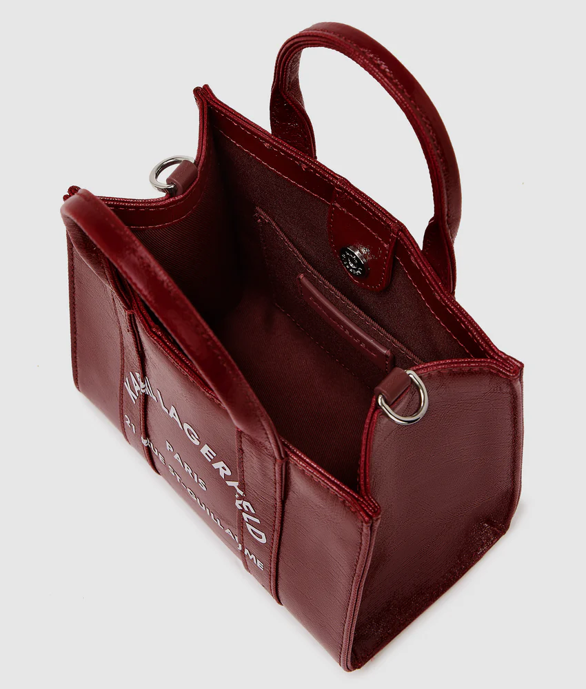 Rue St-Guillaume mini coated tote bag