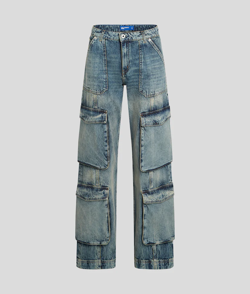 UTILITY MID-RISE RELAXED JEANS