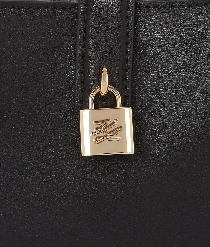 K/AUTOGRAPH PADLOCK SHOULDER POUCH