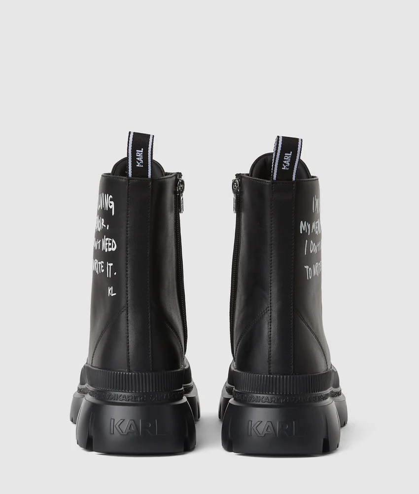 Trekka Max Karl quote boots