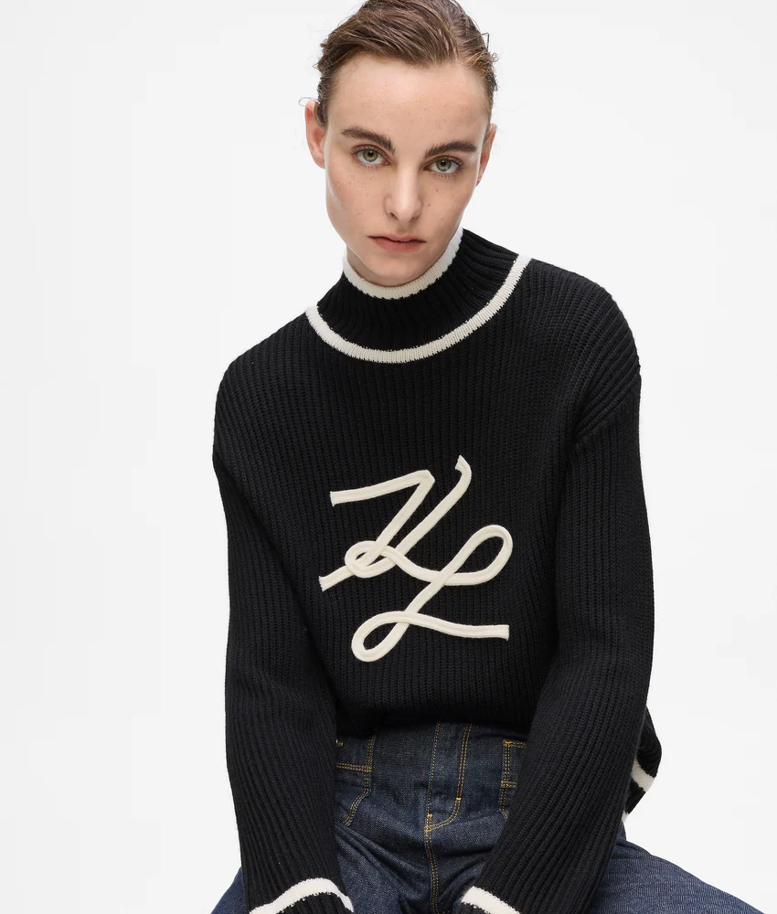Turtleneck Autograph sweater