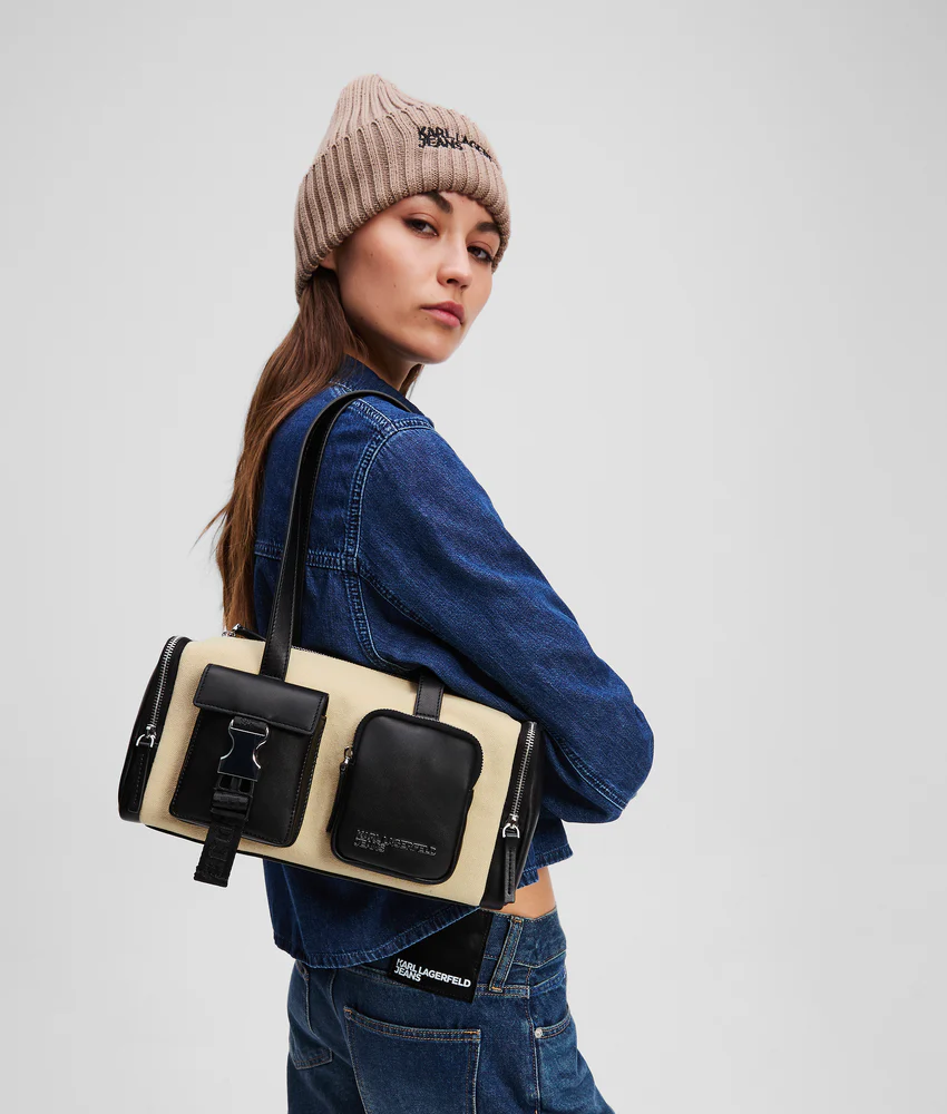 UTILITY CANVAS SHOULDER BAG