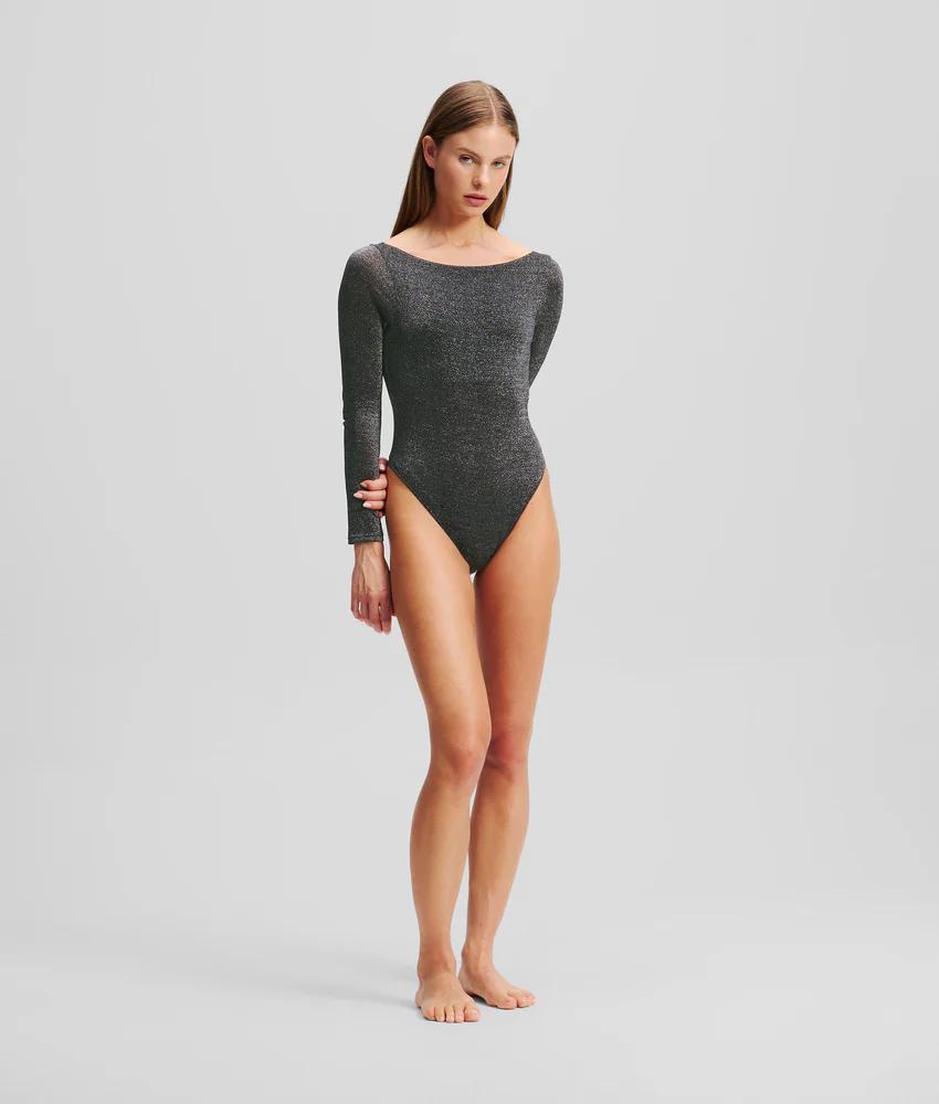 Signature long-sleeved bodysuit