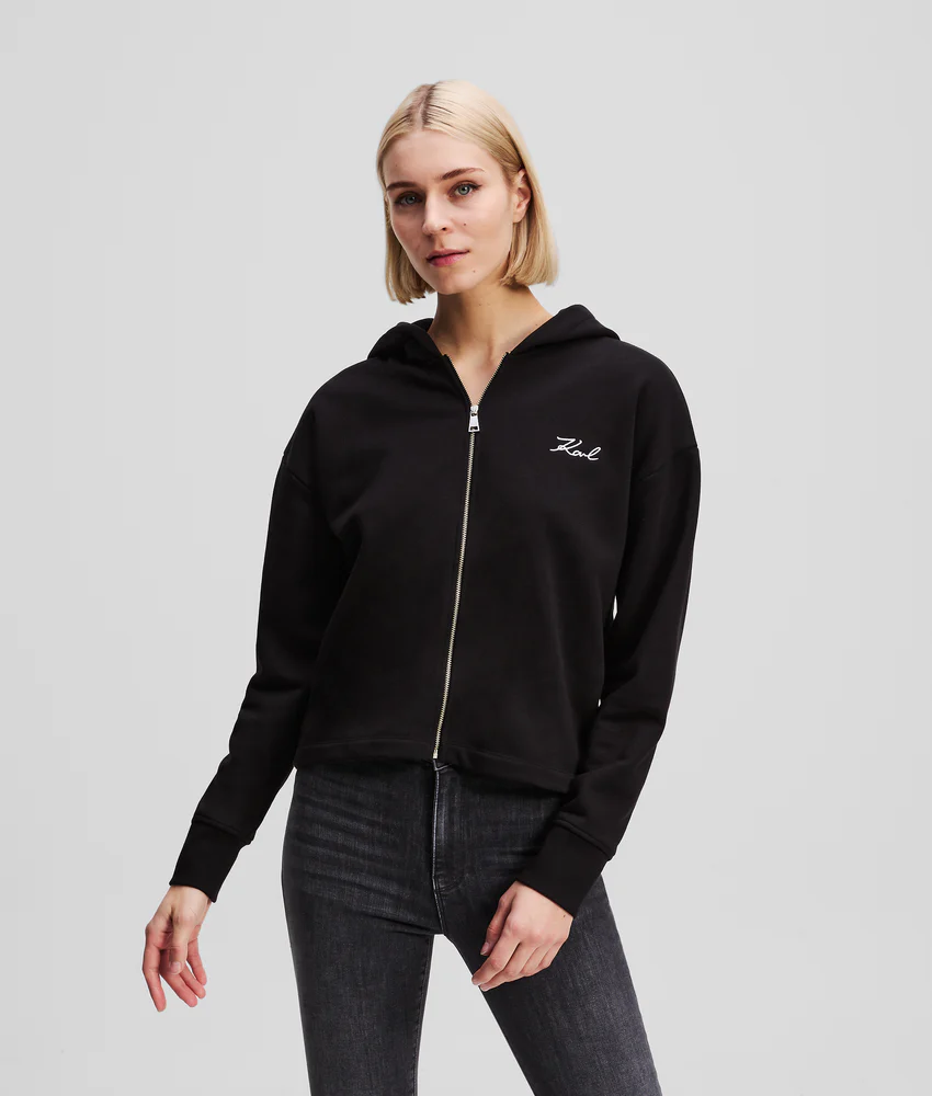 SIGNATURE ZIP-UP HOODIE