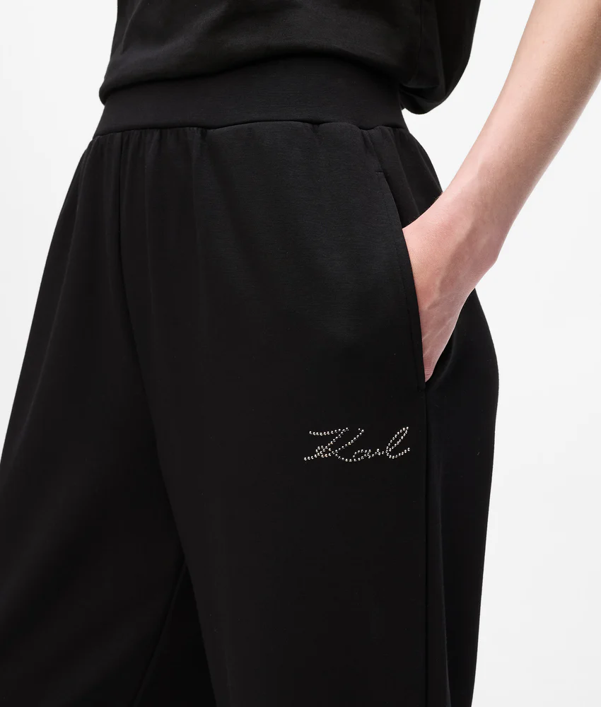 Rhinestone sweatpants