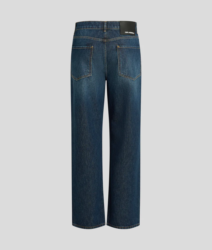 MONOGRAM STRAIGHT JEANS