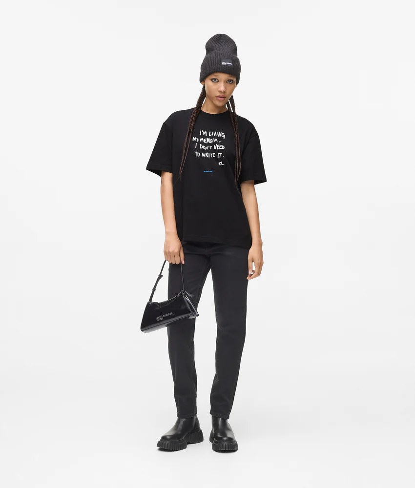 Relaxed Karl quote T-shirt