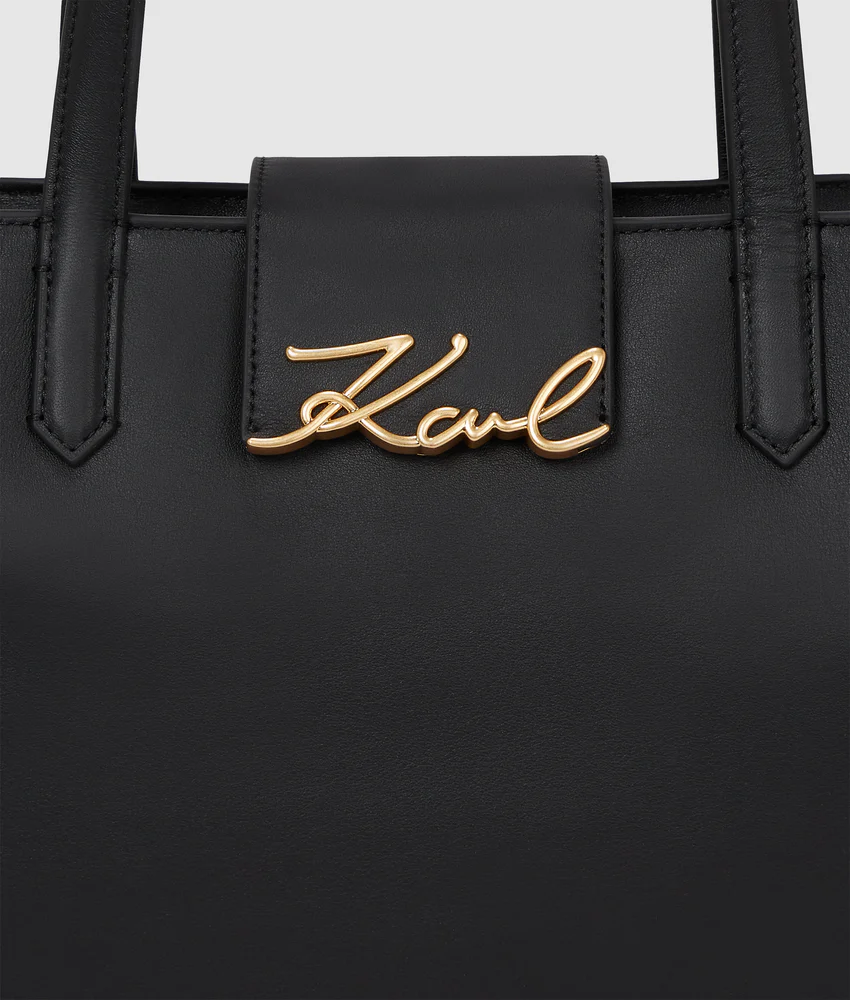 K/Signature small tote bag