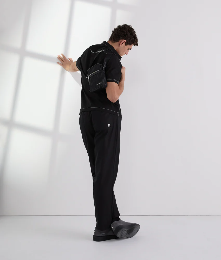 CONTRAST STITCH PANTS