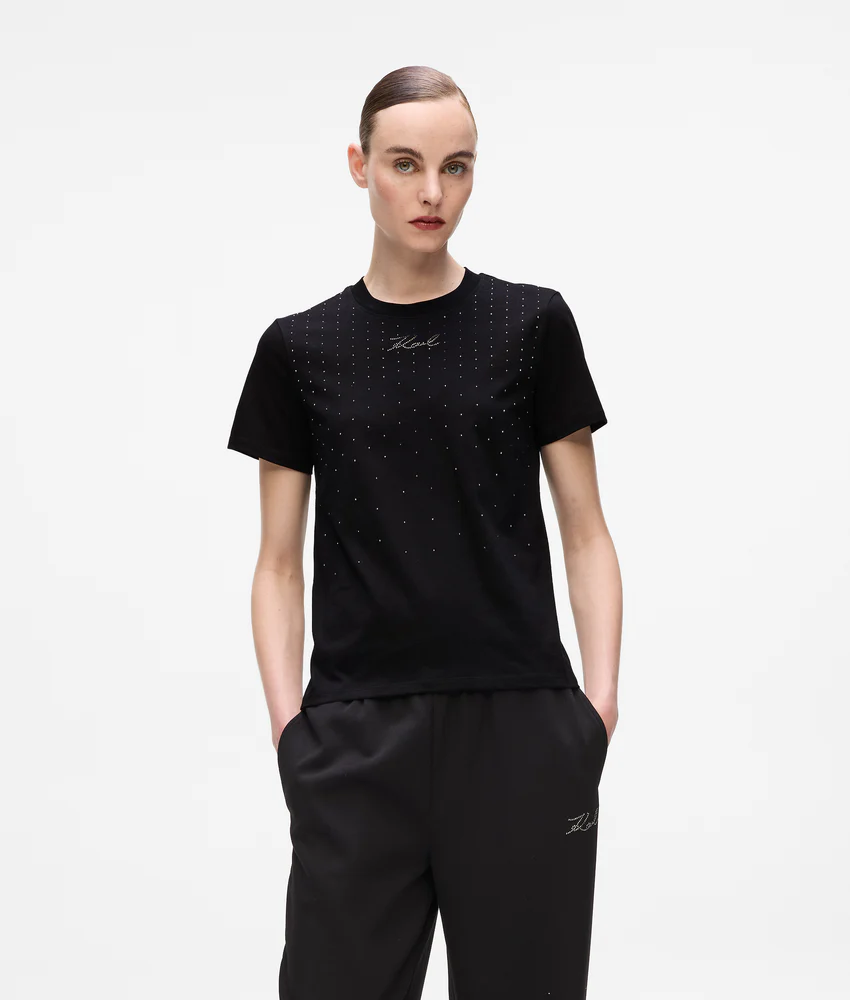Rhinestone T-shirt