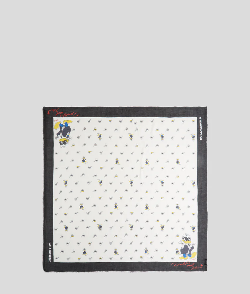 DISNEY X KL PRINT SCARF