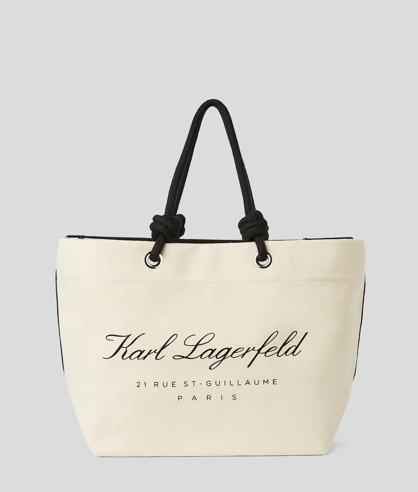 HOTEL KARL BEACH TOTE BAG